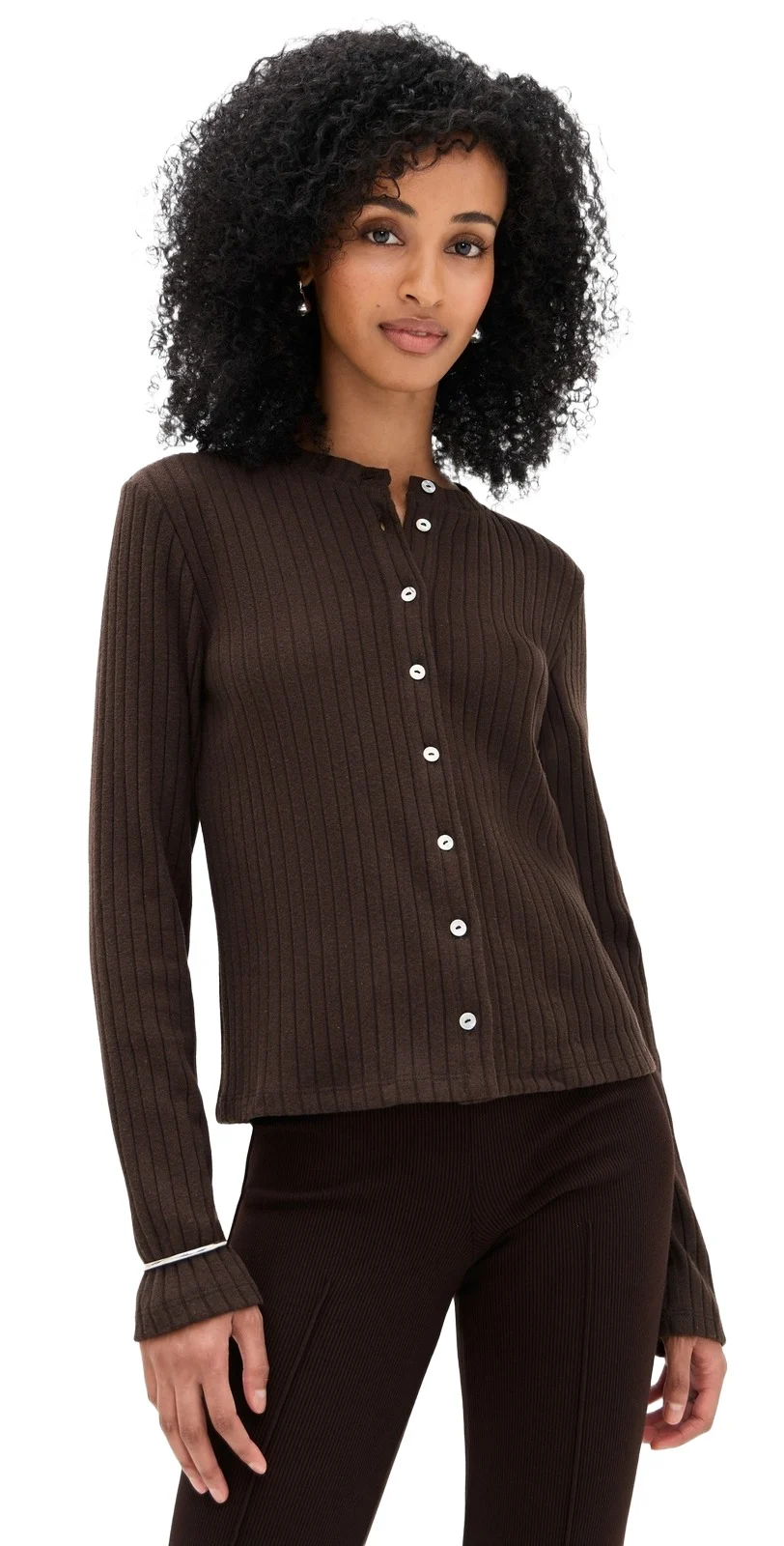 DONNI. The Sweater Rib Cardi DONNI. The Sweater Rib Cardi