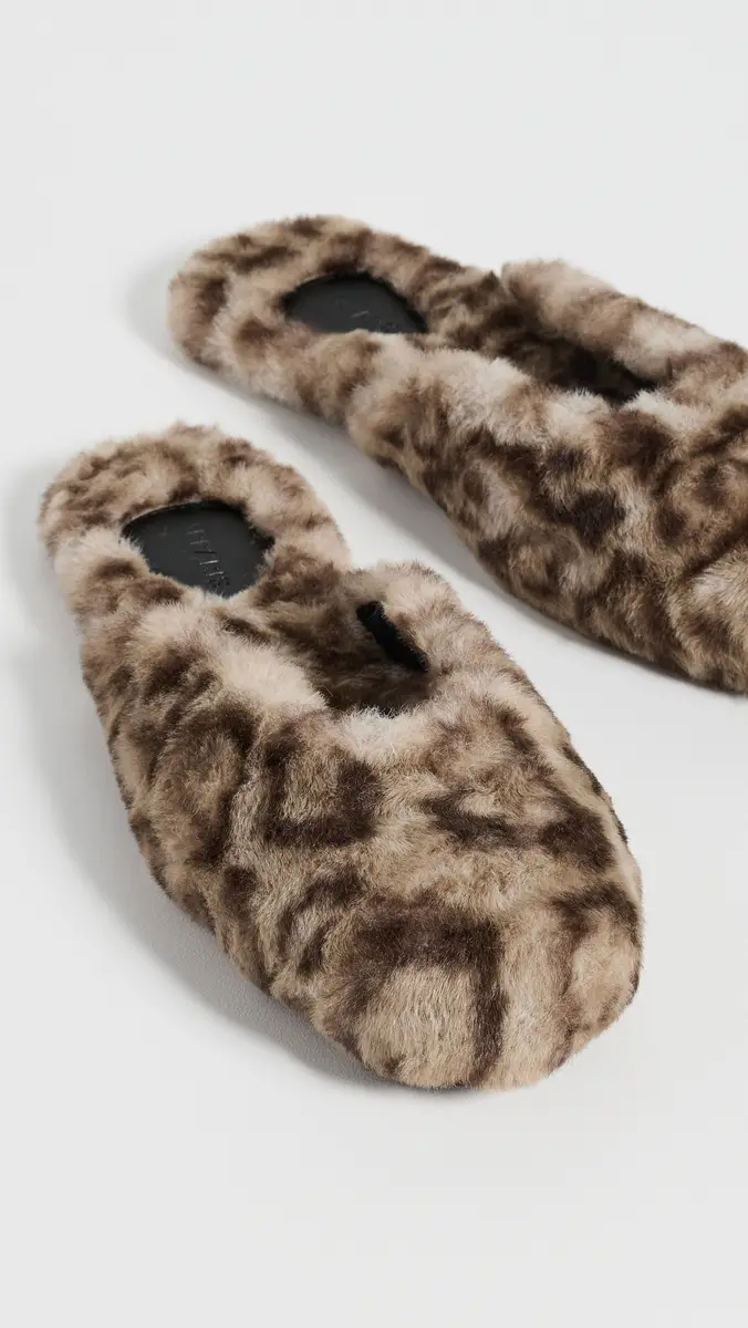 Apparis Demi Leopard Mule Slippers | Thumbnail 5 Apparis Demi Leopard Mule Slippers | Thumbnail 5