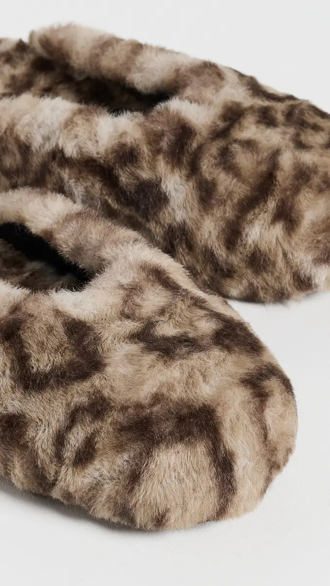 Apparis Demi Leopard Mule Slippers | Thumbnail 6 Apparis Demi Leopard Mule Slippers | Thumbnail 6