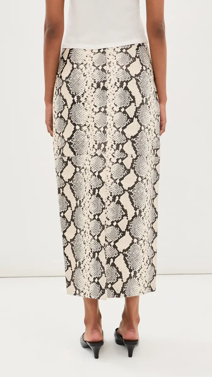 RÓHE High Waist Snakeskin Skirt | Thumbnail 3 RÓHE High Waist Snakeskin Skirt | Thumbnail 3