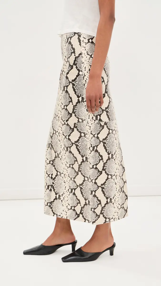 RÓHE High Waist Snakeskin Skirt | Thumbnail 4 RÓHE High Waist Snakeskin Skirt | Thumbnail 4