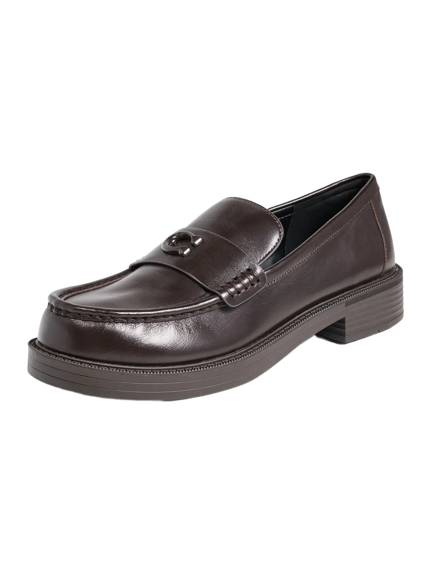 Coach Sculpted C Penny Loafers