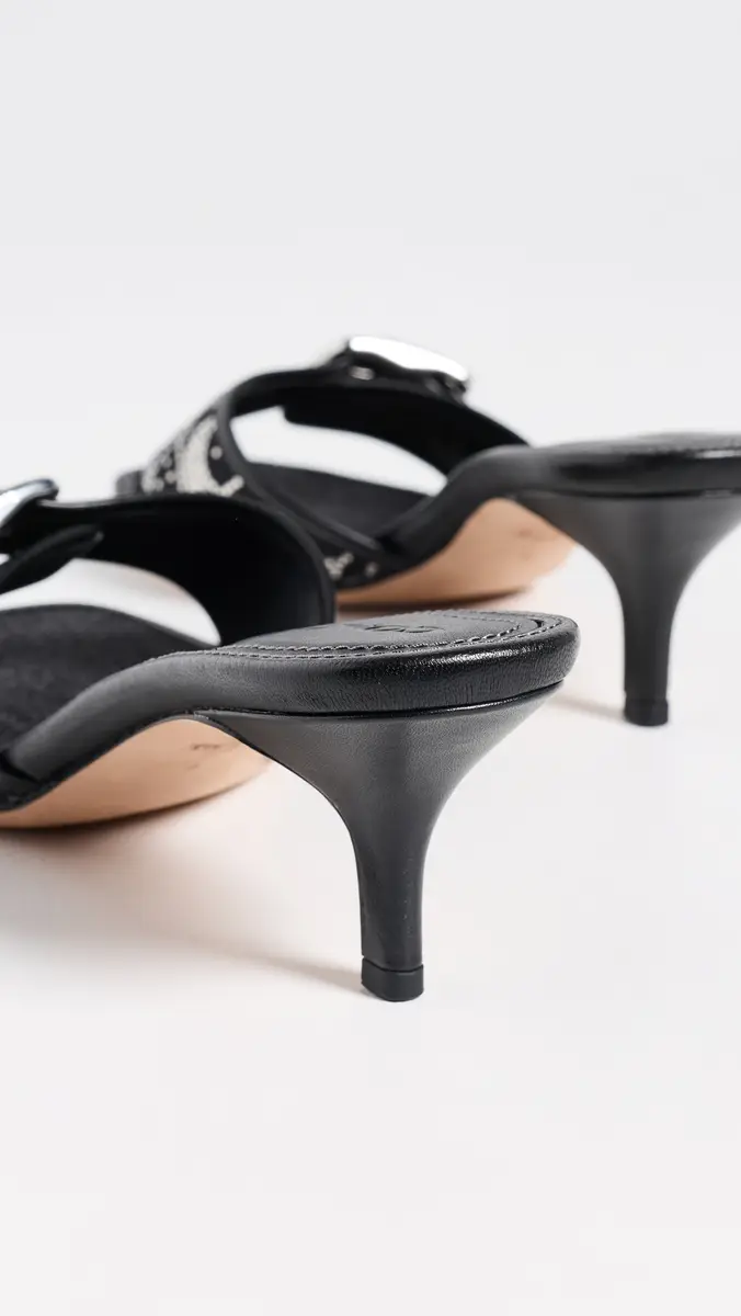 Coach Margot Distressed Crystal Signature Sandals | Thumbnail 4