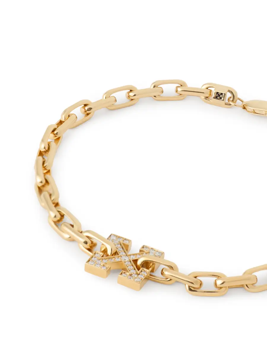 Off-White Arrow Diamond Chain Bracelet | Thumbnail 3 Off-White Arrow Diamond Chain Bracelet | Thumbnail 3
