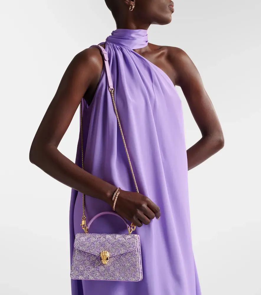 BVLGARI Serpenti Forever Mini leather top-handle bag | Thumbnail 3 BVLGARI Serpenti Forever Mini leather top-handle bag | Thumbnail 3