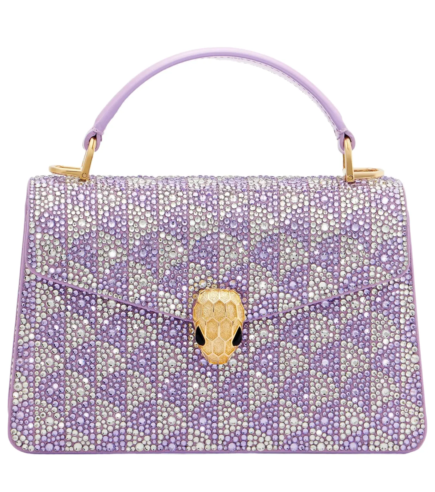 BVLGARI Serpenti Forever Mini leather top-handle bag