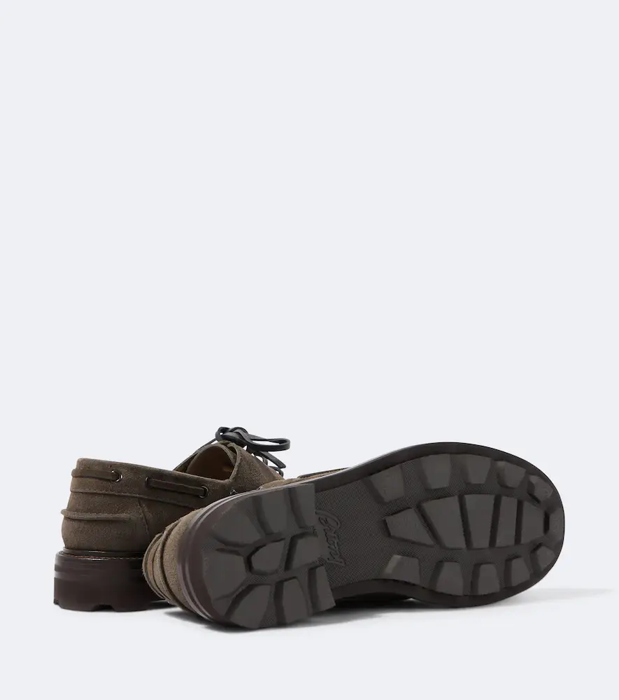 Brioni Suede boat shoes | Thumbnail 3 Brioni Suede boat shoes | Thumbnail 3