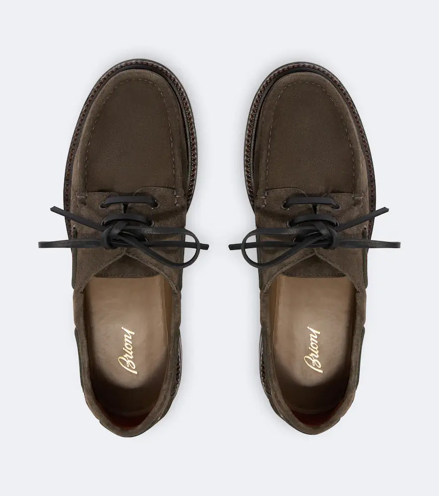 Brioni Suede boat shoes | Thumbnail 6 Brioni Suede boat shoes | Thumbnail 6