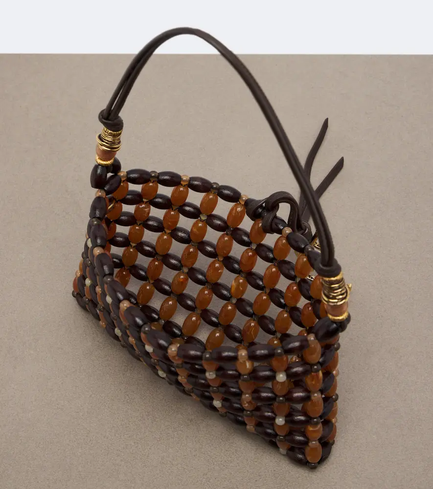 Saint Laurent Cassandre beaded shoulder bag | Thumbnail 3 Saint Laurent Cassandre beaded shoulder bag | Thumbnail 3