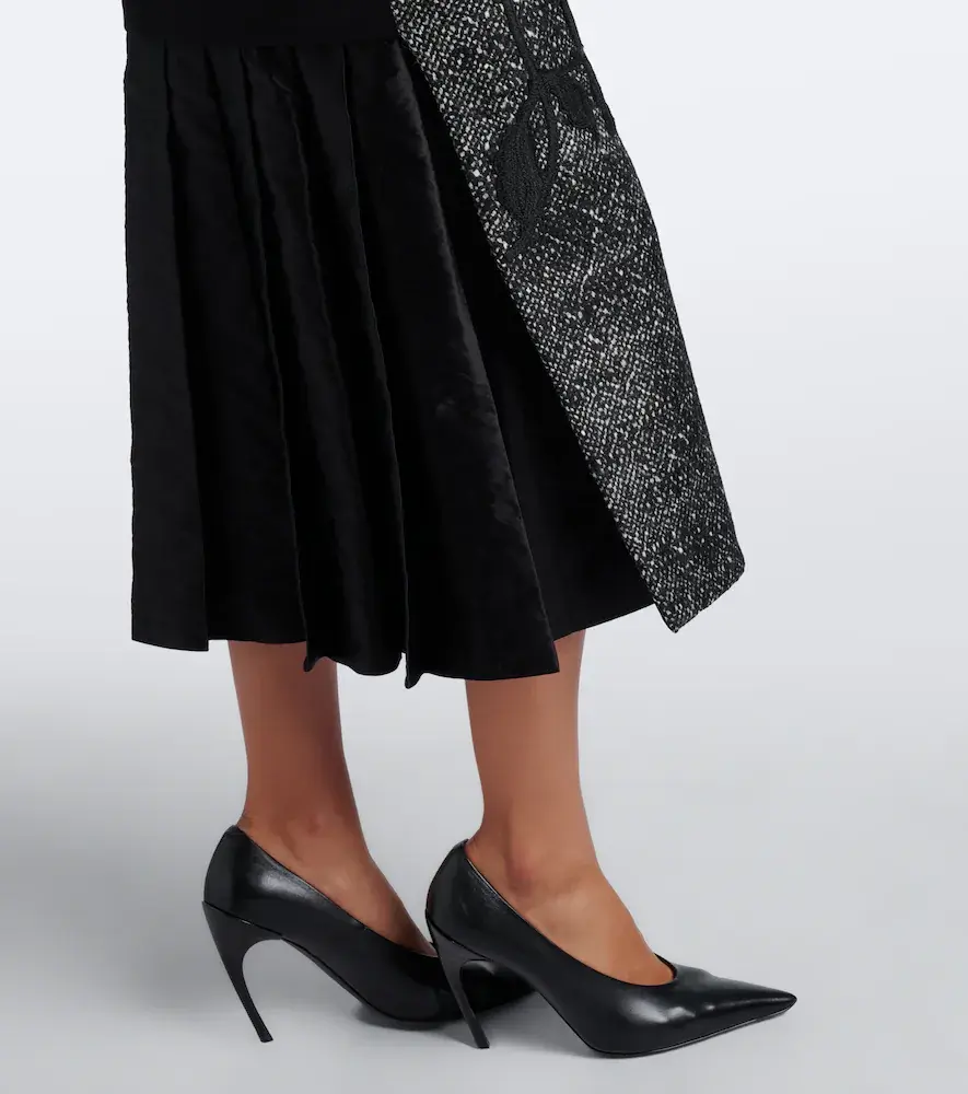 Erdem Embroidered wool-blend midi skirt | Thumbnail 6 Erdem Embroidered wool-blend midi skirt | Thumbnail 6