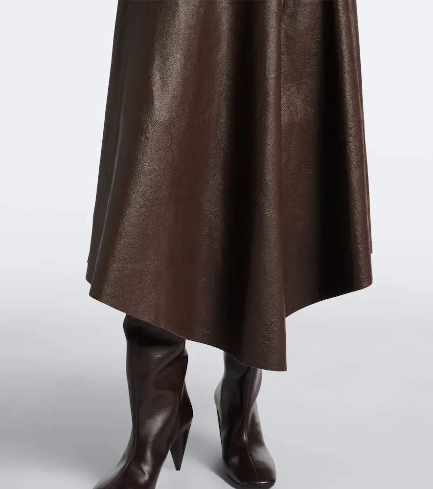 Ralph Lauren Collection Cecilie asymmetric leather midi skirt | Thumbnail 5 Ralph Lauren Collection Cecilie asymmetric leather midi skirt | Thumbnail 5