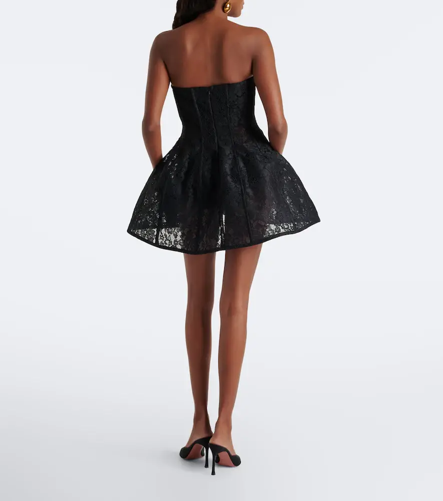BLUMARINE Embellished lace bustier dress | Thumbnail 4 BLUMARINE Embellished lace bustier dress | Thumbnail 4