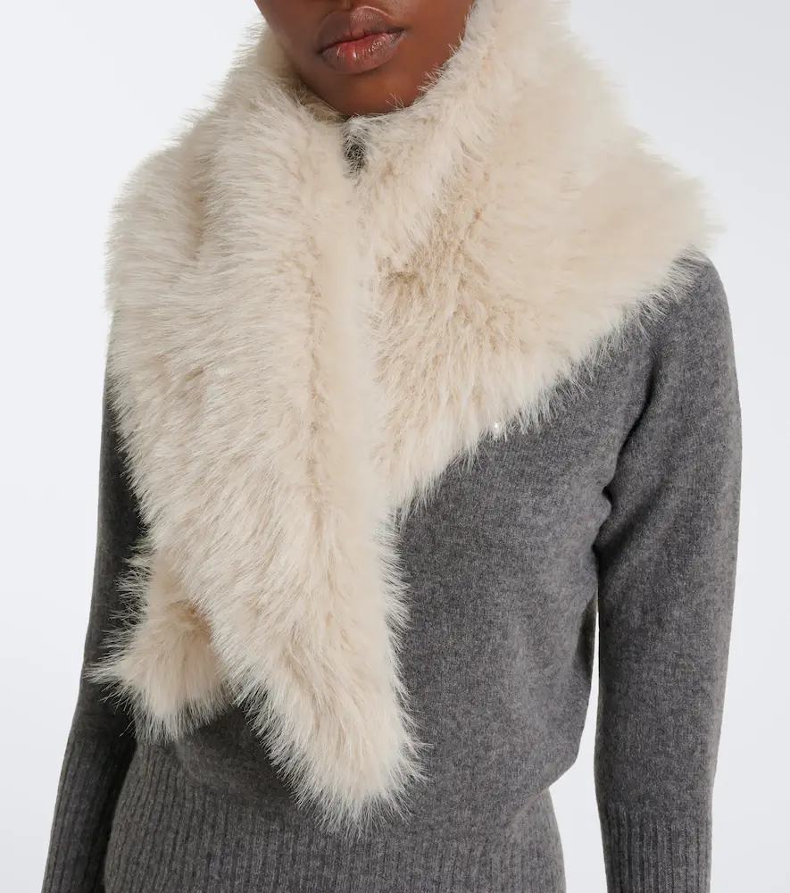 Simone Rocha Crystal-embellished scarf | Thumbnail 6