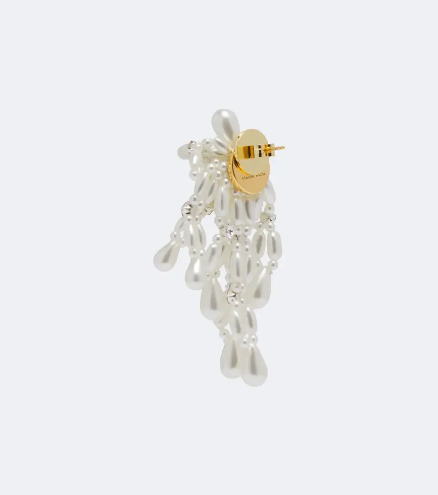 Simone Rocha Crystal-embellished drop earrings | Thumbnail 4