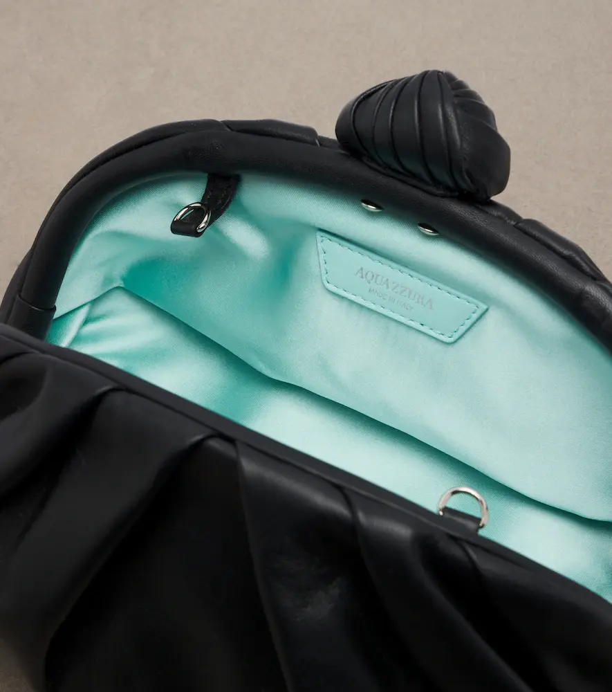 Aquazzura Cocoon leather clutch | Thumbnail 4 Aquazzura Cocoon leather clutch | Thumbnail 4