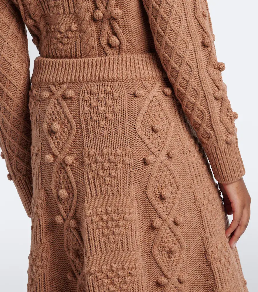 Emilia Wickstead Koda cable-knit wool skirt | Thumbnail 6 Emilia Wickstead Koda cable-knit wool skirt | Thumbnail 6