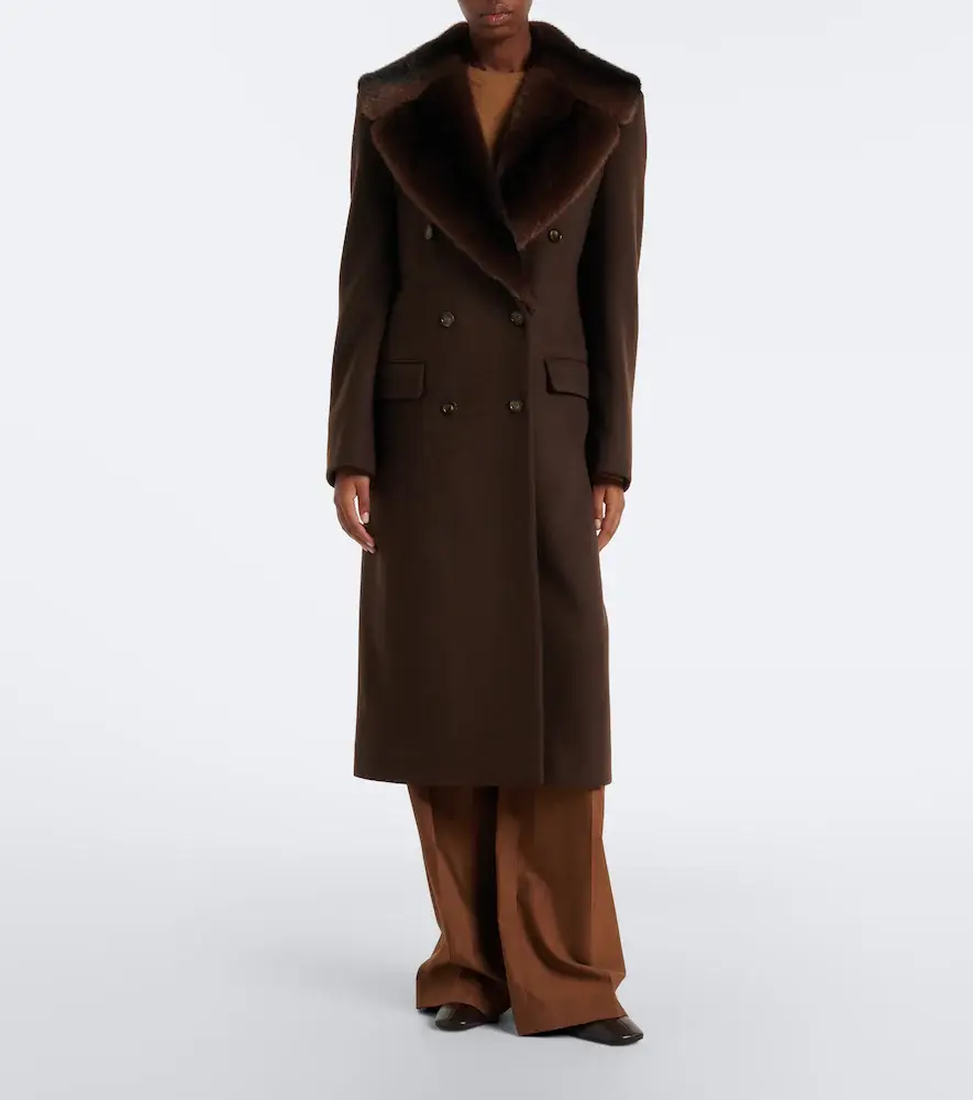 Stella McCartney Double-breasted wool coat | Thumbnail 2