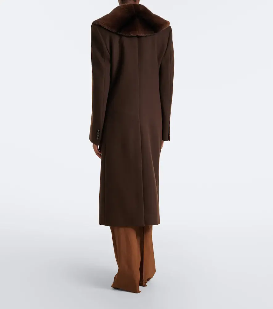 Stella McCartney Double-breasted wool coat | Thumbnail 3