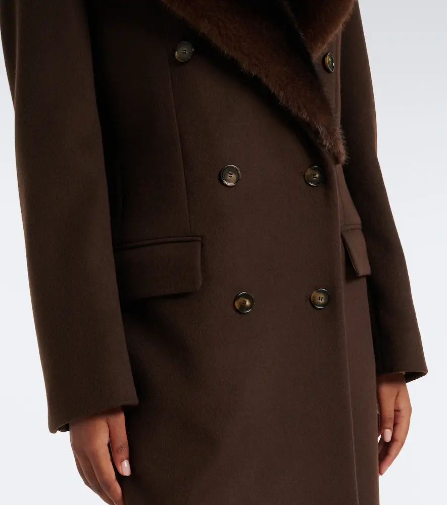 Stella McCartney Double-breasted wool coat | Thumbnail 4