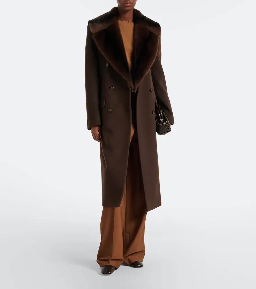 Stella McCartney Double-breasted wool coat | Thumbnail 5