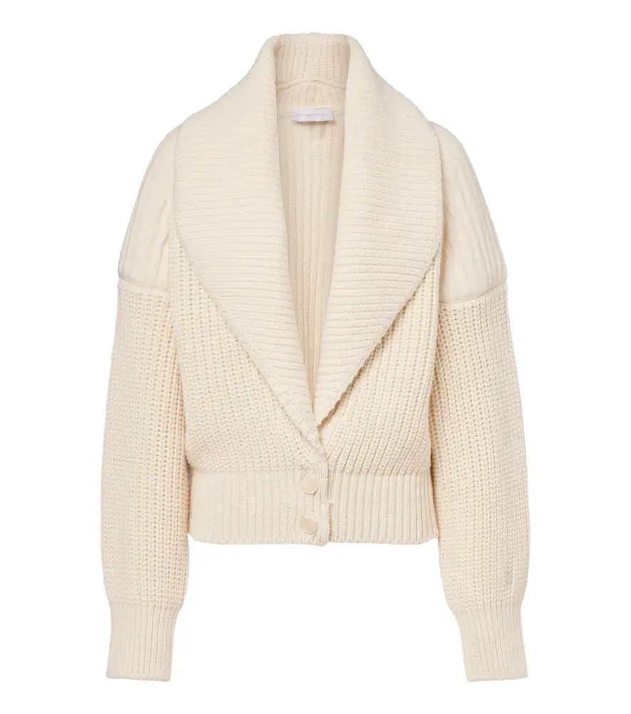 Wool-blend cardigan Wool-blend cardigan