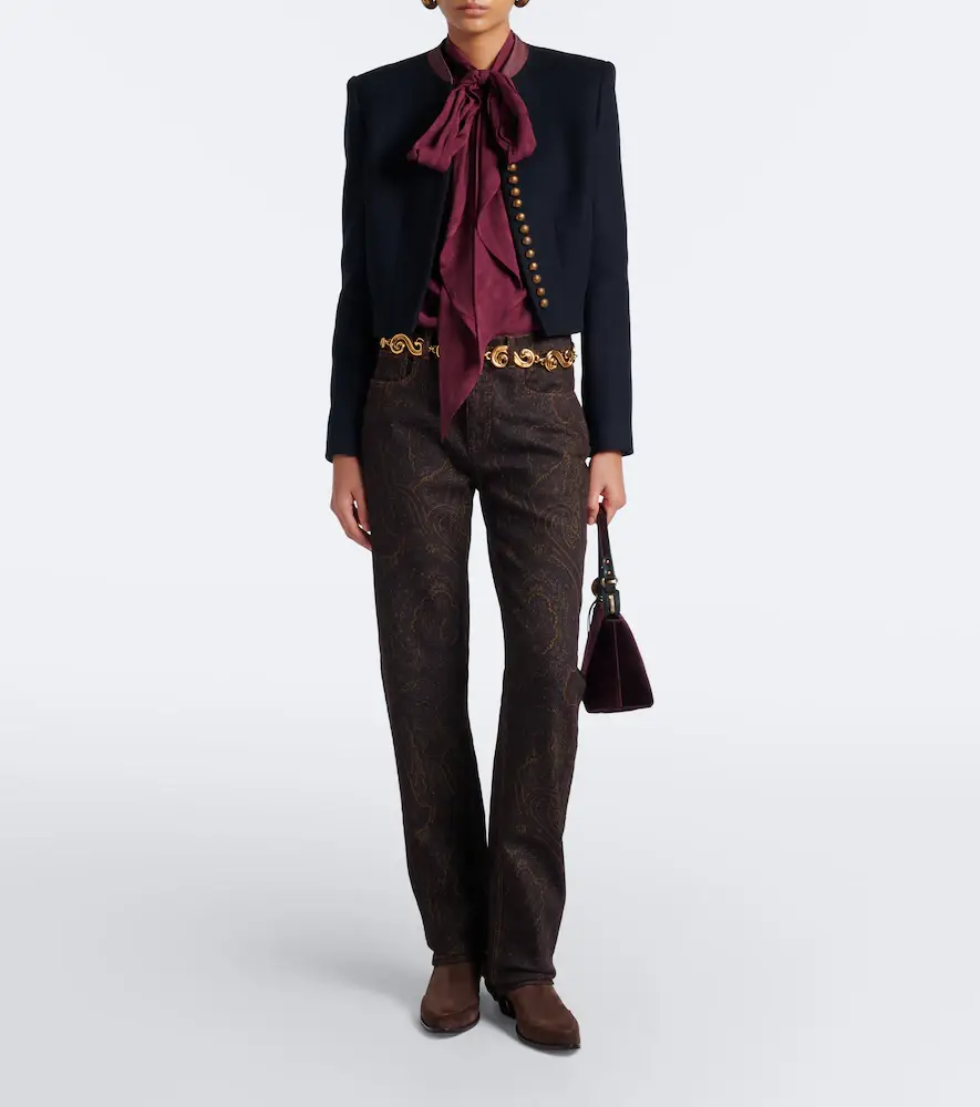 Etro Paisley straight jeans | Thumbnail 4
