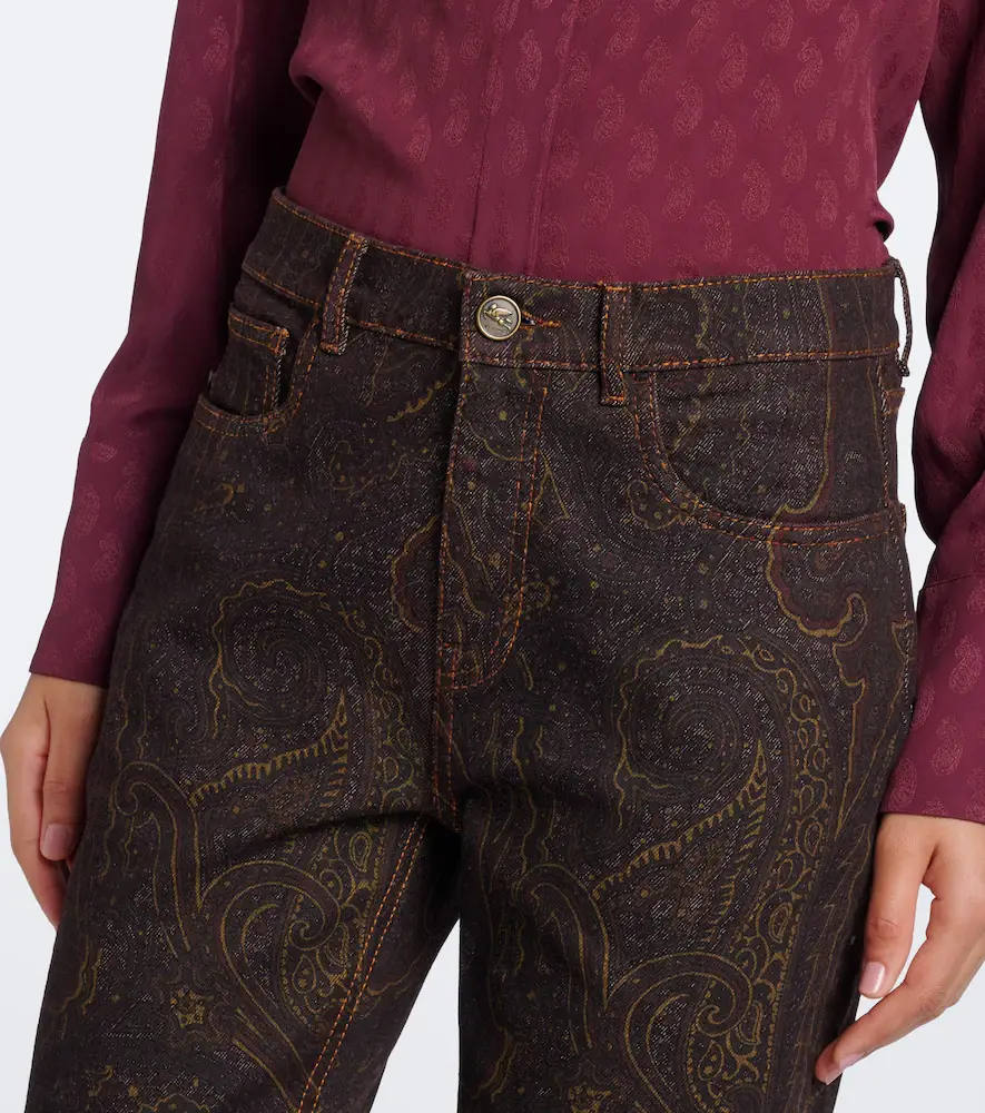 Etro Paisley straight jeans | Thumbnail 5