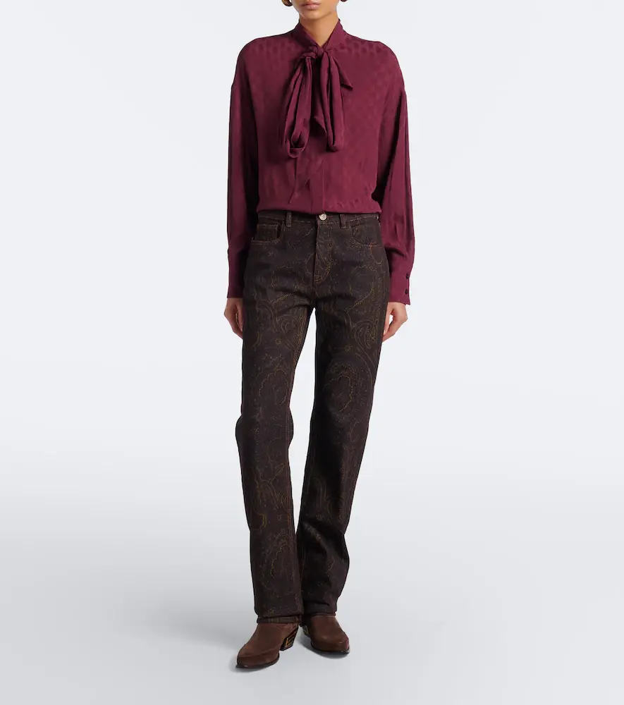 Etro Paisley straight jeans | Thumbnail 6