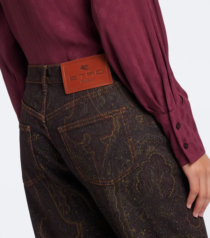 Etro Paisley straight jeans | Thumbnail 7