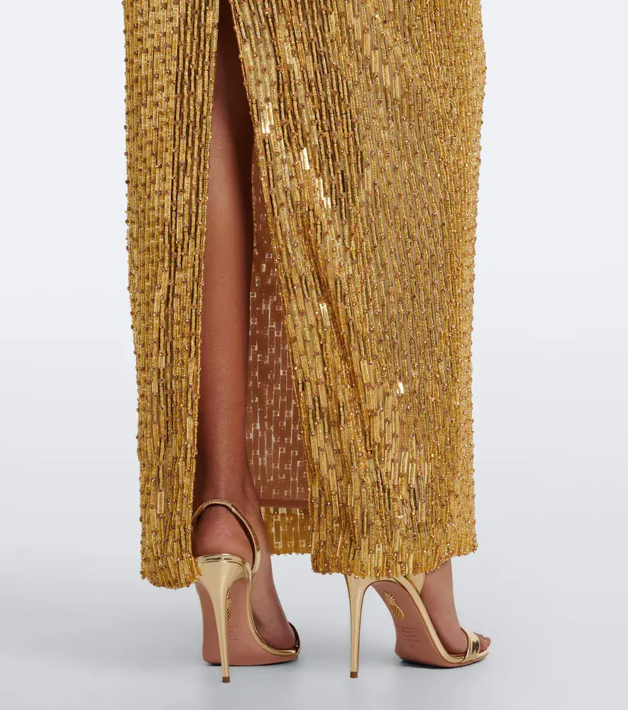 RACHEL GILBERT Rosalie draped embellished bustier gown | Thumbnail 2 RACHEL GILBERT Rosalie draped embellished bustier gown | Thumbnail 2