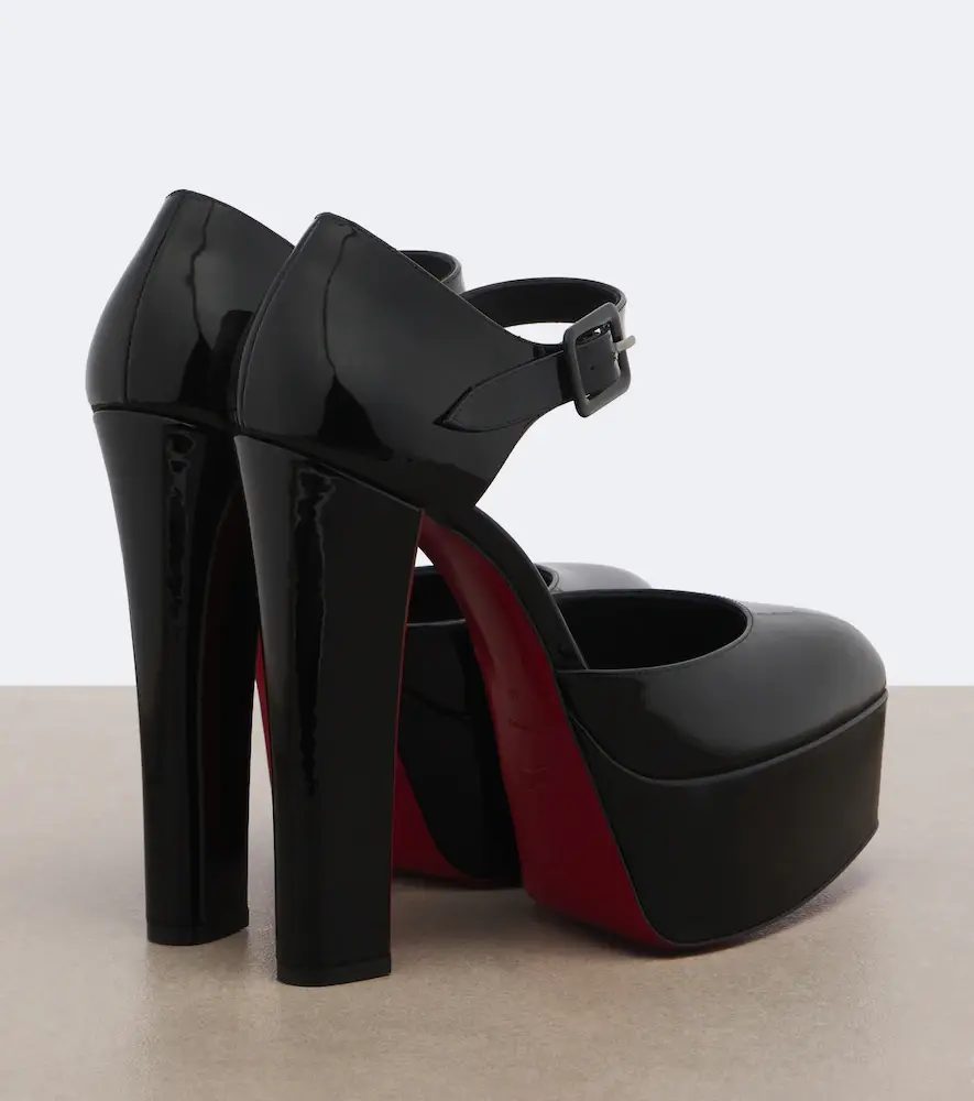 Christian Louboutin Jenna patent leather platform pumps | Thumbnail 2 Christian Louboutin Jenna patent leather platform pumps | Thumbnail 2