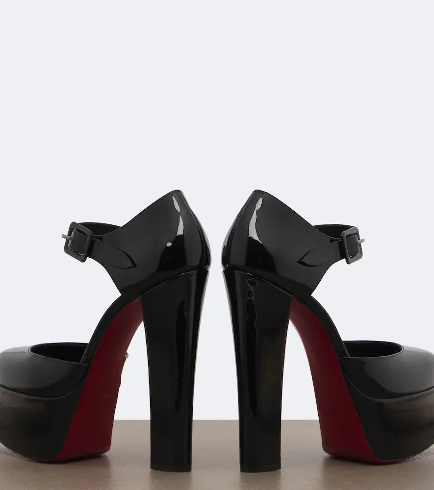 Christian Louboutin Jenna patent leather platform pumps | Thumbnail 3 Christian Louboutin Jenna patent leather platform pumps | Thumbnail 3