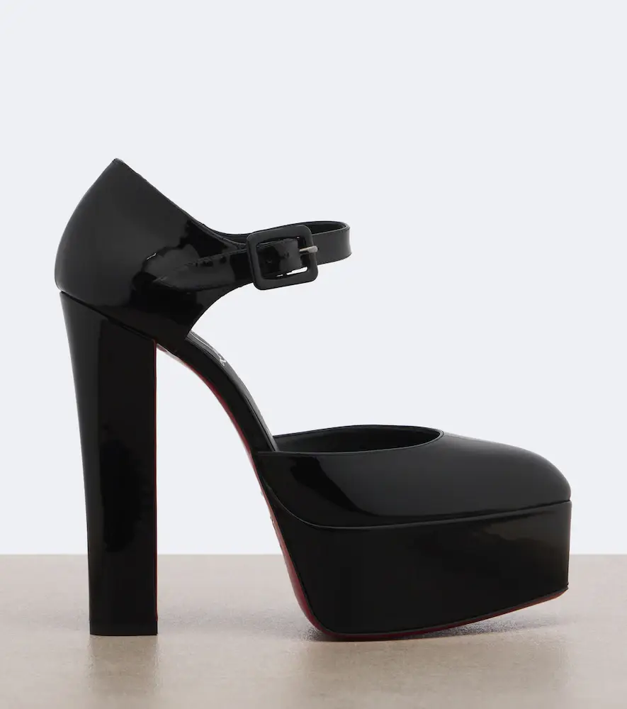 Christian Louboutin Jenna patent leather platform pumps | Thumbnail 4 Christian Louboutin Jenna patent leather platform pumps | Thumbnail 4