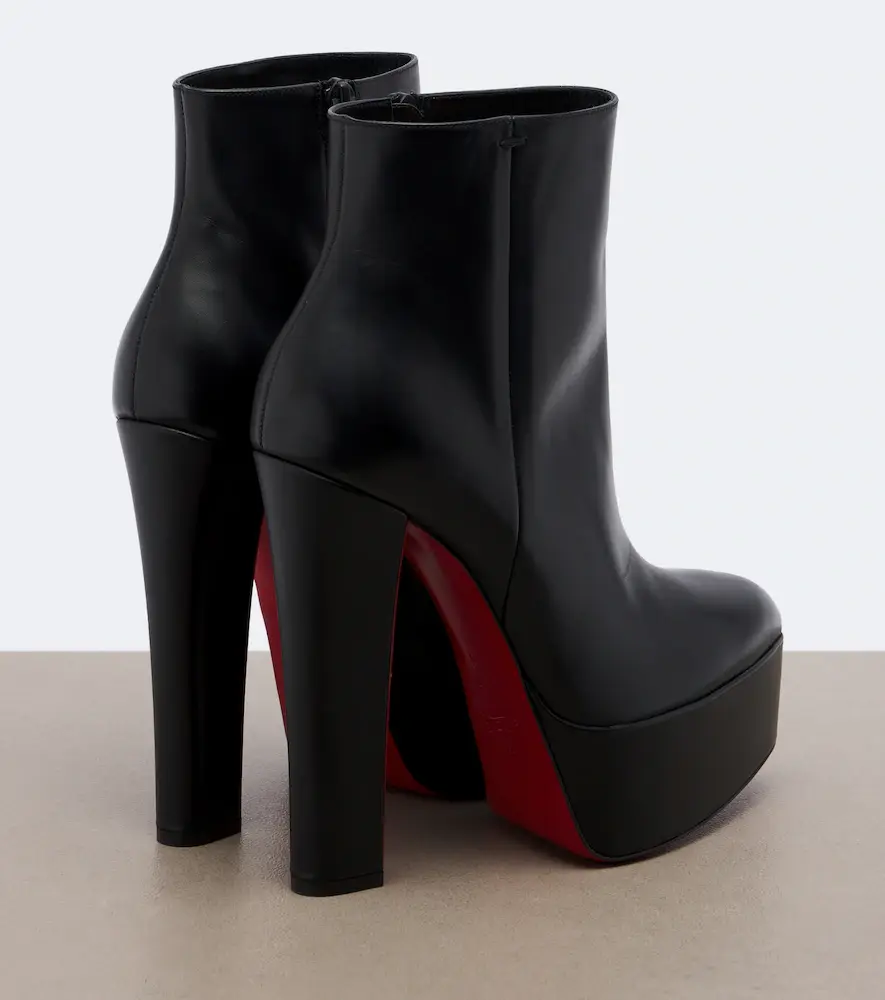Christian Louboutin Jenna leather platform ankle boots | Thumbnail 3 Christian Louboutin Jenna leather platform ankle boots | Thumbnail 3