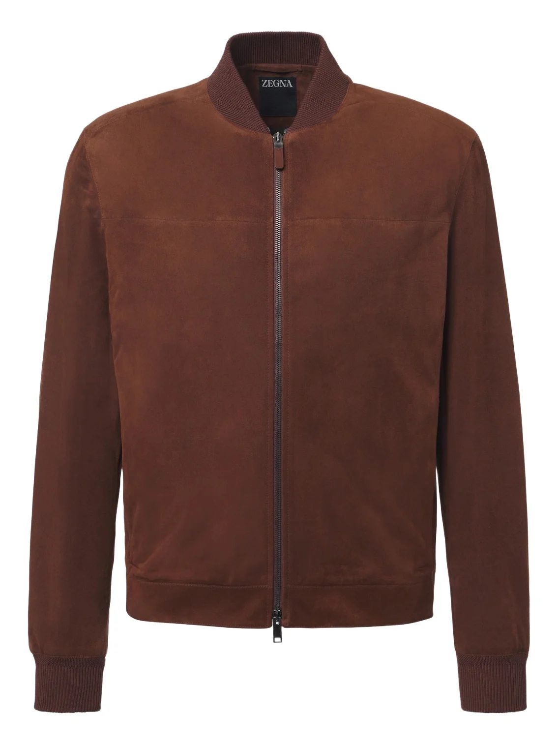Zegna Suede bomber jacket