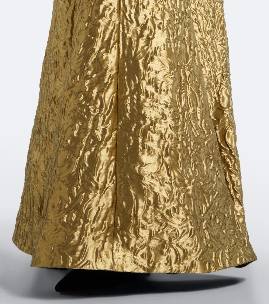 Emilia Wickstead Malinda metallic-effect cloqué gown | Thumbnail 4 Emilia Wickstead Malinda metallic-effect cloqué gown | Thumbnail 4