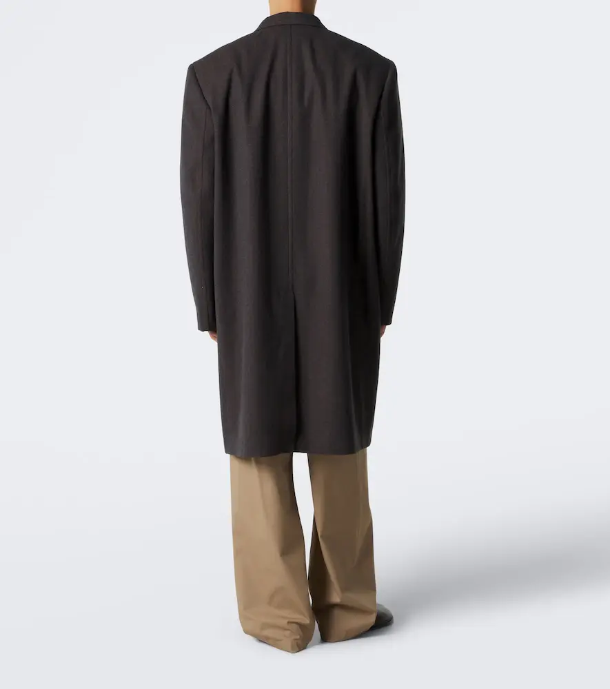 Lemaire Chesterfield wool and cotton overcoat | Thumbnail 4 Lemaire Chesterfield wool and cotton overcoat | Thumbnail 4
