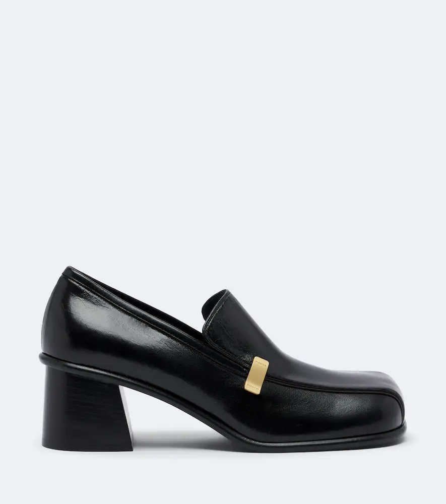 Proenza Schouler Esme leather loafer pumps | Thumbnail 3 Proenza Schouler Esme leather loafer pumps | Thumbnail 3