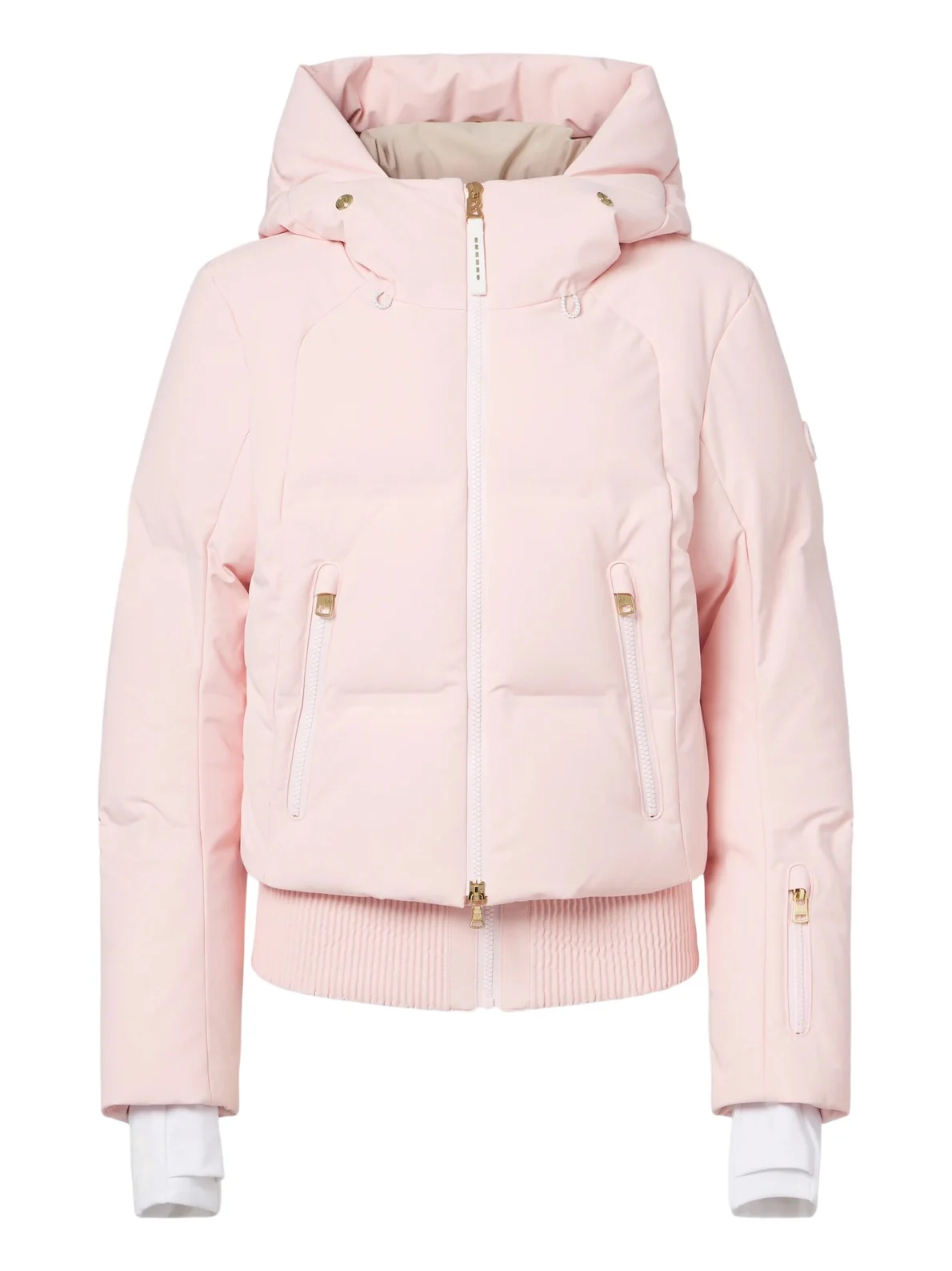 Hooded down ski jacket Hooded down ski jacket