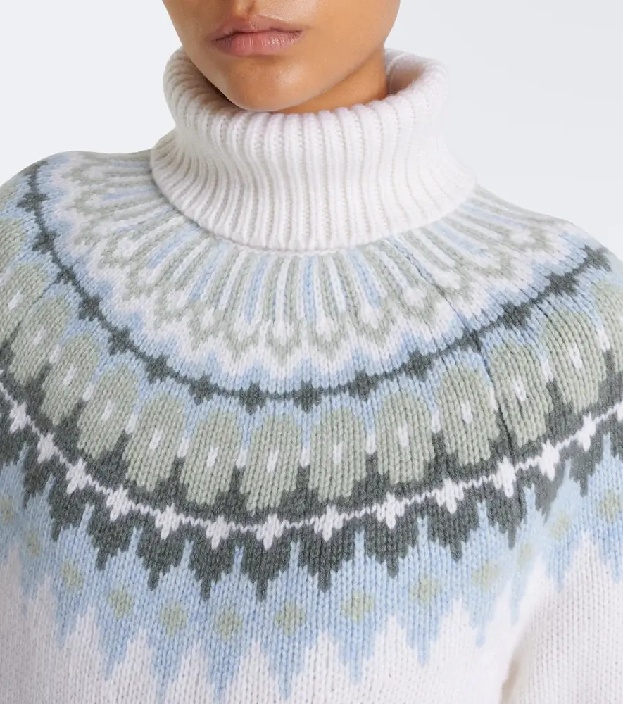 Bogner Ingrid Fair Isle cashmere sweater | Thumbnail 2