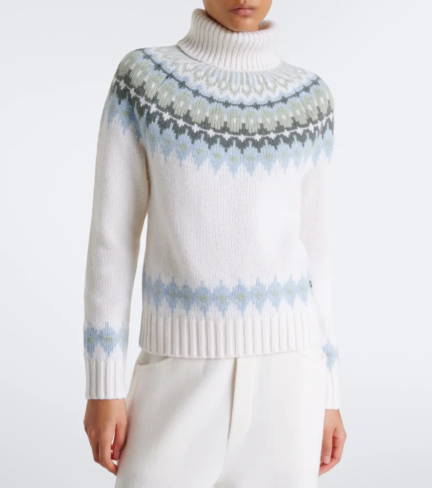 Bogner Ingrid Fair Isle cashmere sweater | Thumbnail 6
