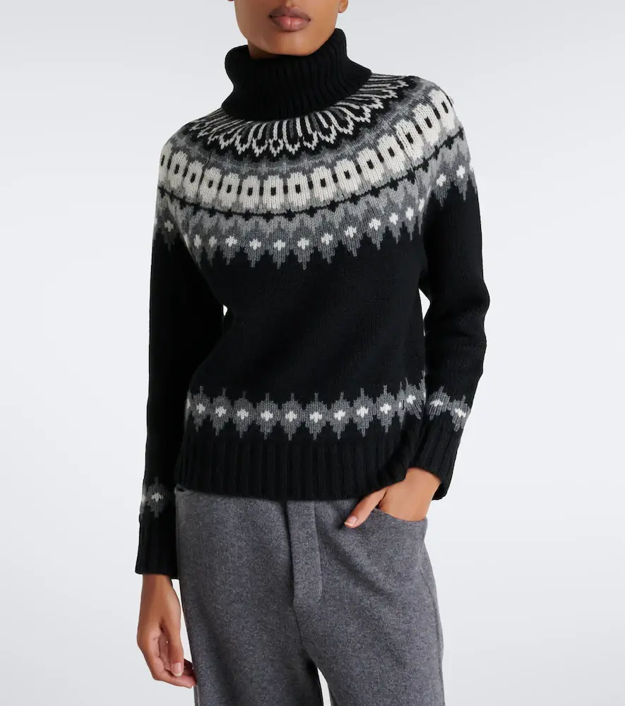 Bogner Ingrid Fair Isle cashmere sweater | Thumbnail 2