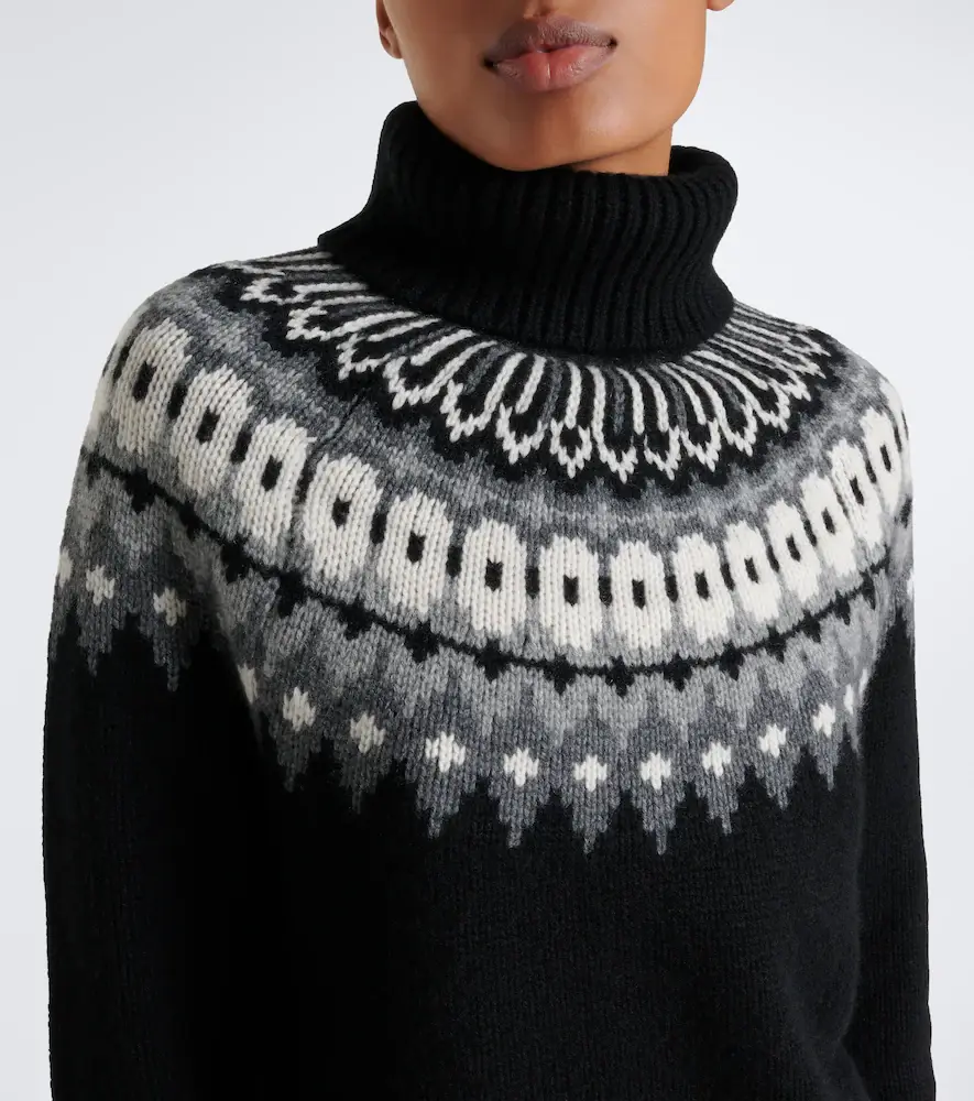 Bogner Ingrid Fair Isle cashmere sweater | Thumbnail 4