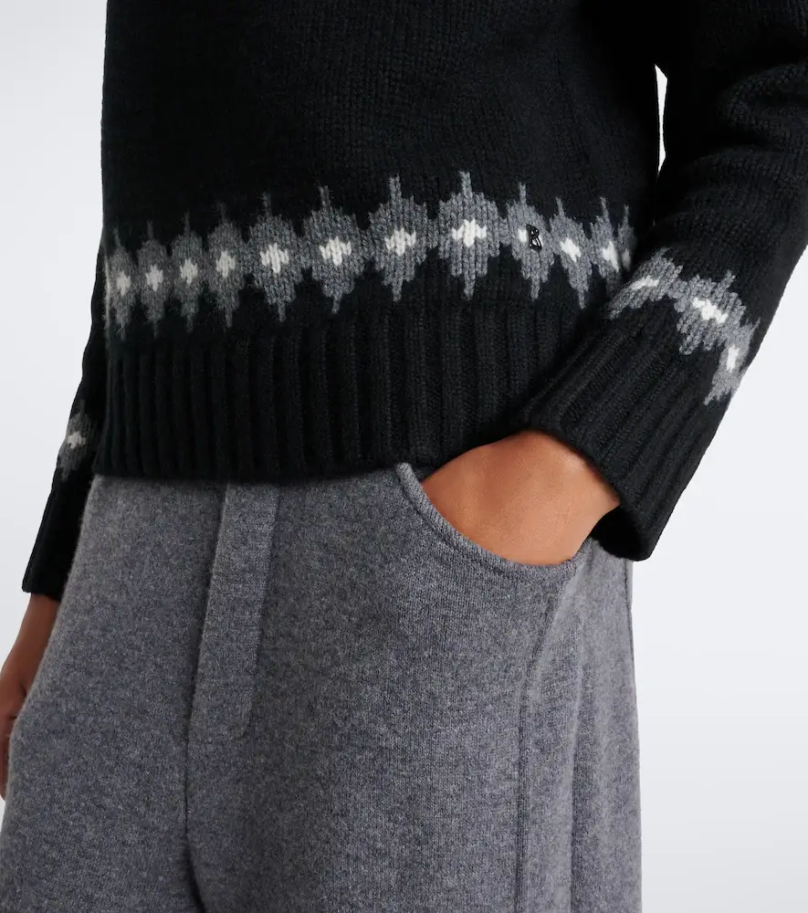 Bogner Ingrid Fair Isle cashmere sweater | Thumbnail 5