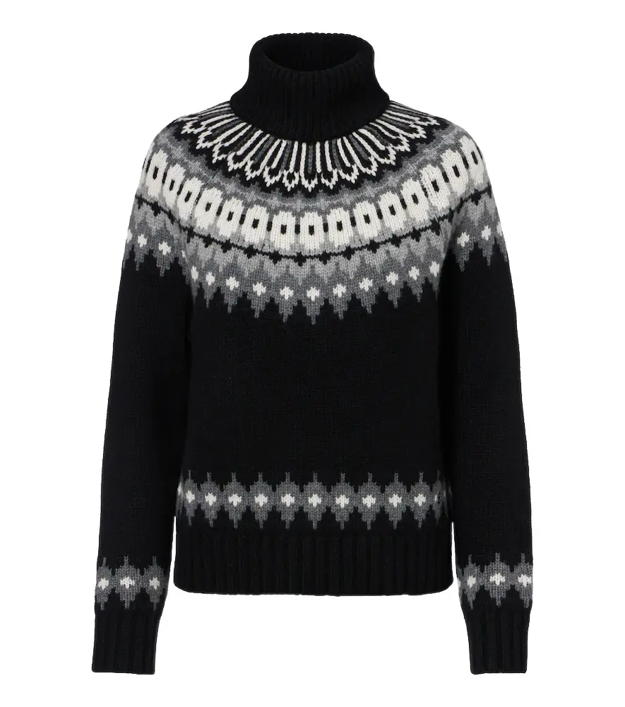 Ingrid Fair Isle cashmere sweater