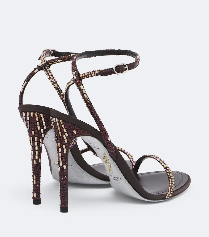 René Caovilla Ellabrita Swarovski-embellished sandals | Thumbnail 2 René Caovilla Ellabrita Swarovski-embellished sandals | Thumbnail 2