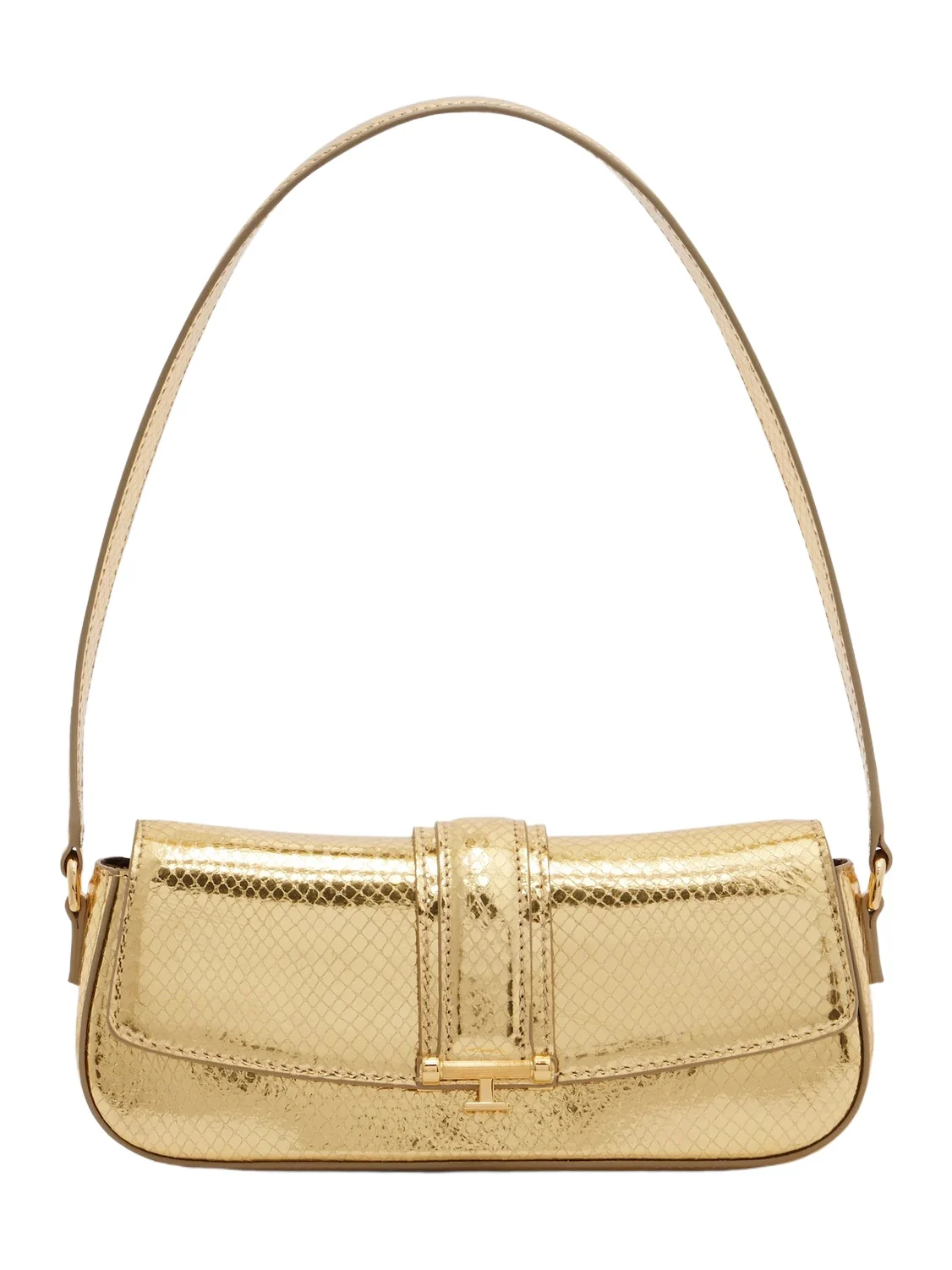 The New Arrivals Ilkyaz Ozel Bodrum metallic leather shoulder bag