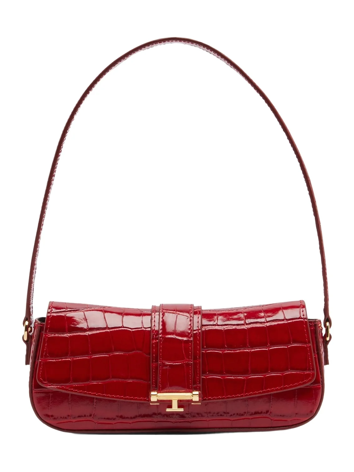 The New Arrivals Ilkyaz Ozel Bodrum croc-effect leather shoulder bag