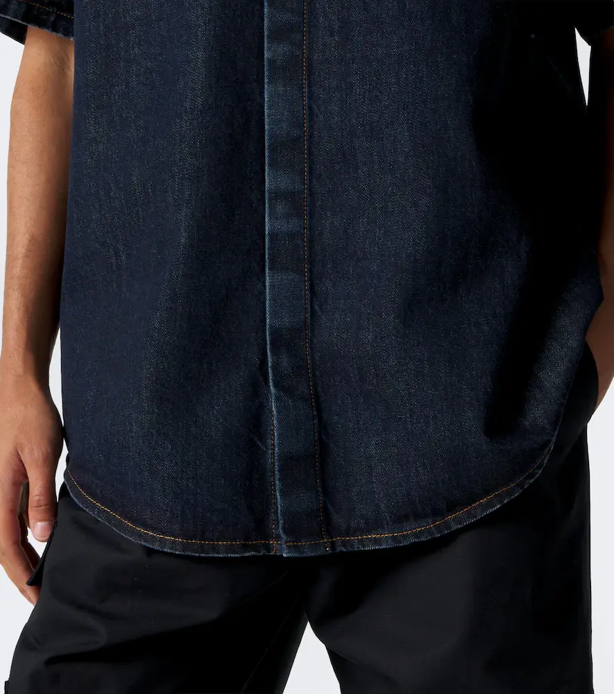 Balenciaga Logo denim shirt | Thumbnail 3