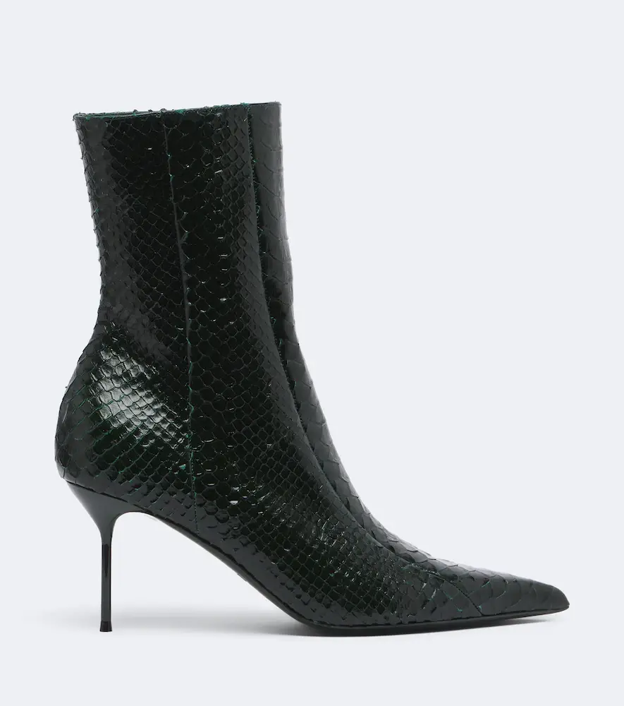 Paris Texas Lidia snake-effect leather ankle boots | Thumbnail 4 Paris Texas Lidia snake-effect leather ankle boots | Thumbnail 4